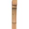 Ekena Millwork Legacy Block Smooth Bracket, Western Red Cedar, 3 1/2"W x 14"D x 22"H BKT04X14X22LEC05SWR - alternate 3